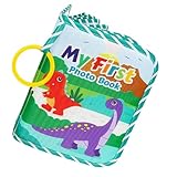 Fotoalbum | Weiches Dinosaurier Knisterbilderbuch,Sammlerstück Niedliches Erinnerungsalbum Für Mädchen Eltern