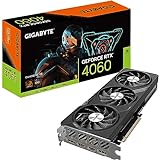 Gigabyte NVIDIA GeForce RTX 4060 GAMING OC Graphics Card - 8GB GDDR6, 128-bit, PCI-E 4.0, 2550MHz Core Clock, 2x DP 1.4, 2x HDMI 2.1a, NVIDIA DLSS 3 - GV-N4060GAMING OC-8GD