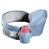 Babygurt-Taillenhocker, ergonomische Hipseat-Babytrage, Neugeborenen-Halterungs-Taillenhocker mit Schultergurt, Kleinkind-Umarmungsunterstützungs-Babytrage für Zuhause, Einkaufen, Camping, Reisen