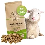 NAKED SHEEP Bio Universal Langzeitdünger aus Schafwolle, 5 kg organischer Dünger für Zimmerpflanzen, Tomaten, Gemüse und Gartenpflanzen - Bodenaktivator und Wasserspeicher