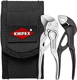 KNIPEX Mini-Zangenset XS 1 x 87 00 100, 1 x 86 04 100 150 mm, 00 20 72 V04 XS