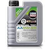 LIQUI MOLY Special Tec AA 0W-20 | 5 L | Synthesetechnologie Motoröl | Art.-Nr.: 9734, farblos