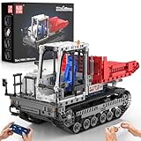 Mould King 17083 Technik Crawler Dumptruck Klemmbausteine Bausatz, MOC Technologie LKW Spielzeug Baufahrzeuge fur Jugendliche -1122 Teile