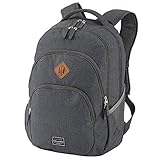 travelite Handgepäck Rucksack, Laptop Rucksack 15,6 Zoll, BASICS, Daypack, Tagesrucksack mit vielen Fächern, 45 cm, 22 Liter