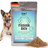 kaer basic Probiotik Aktiv für Hunde - mit lebenden Darmbakterien zur Darmsanierung & Aufbaukur bei Durchfall, Kotfressen, Blähungen & nach Antibiotika/Wurmkur - 200g Pulver