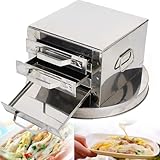 Generisch Rice Noodle Rolling Machine - 3-Ply Steamer for Vermicelli - Kitchen Cookware for Home Restaurant