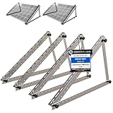 2 Sets Solarpanel Halterung Balkonkraftwerk | Solarmodul Halterung für Solarmodule bis 114cm | Verstellbar 0-90°