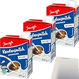 usy Bundle für Jeden Tag Kondensmilch 10% ohne Gentechnik 3er Pack (3x340g Packung) + usy Block