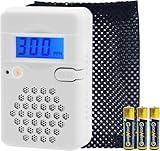 LSENLTY Kohlenmonoxid-Detektoren, 3 Jahre Standby-Zeit, 0–999 CO-Detektorbereich, 85 dB lauter Kohlenmonoxid-Detektor für Reisen und Camping (Netztasche, Batterie im Lieferumfang enthalten)