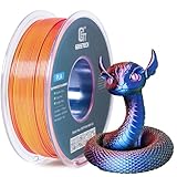 GEEETECH Tricolor Silk PLA Filament 1,75mm, 3D Drucker Filament 1KG/Spule, Silk Rot Gelb Blau