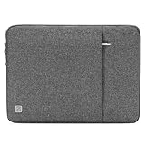 NIDOO 10 Zoll Wasserdicht Laptop Sleeve Case Notebook Schutzhülle Tasche für 11' iPad Pro M4 M2 M1 / 11' iPad Air M2 / 10' iPad 10 9 8/11' MatePad Pro/MatePad / 11' Galaxy Tab S9 / 10' Tablet, Grau