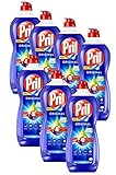 Pril 5 Plus Original, Handgeschirrspülmittel, (7 x 675 ml) mit selbstaktiver Fettlösekraft
