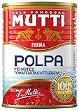 48x Mutti polpa di Pomodoro Tomatenpulpe Tomaten sauce 100% Italienisch 400g dose