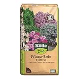 Bio Pflanzerde torffrei für Haus und Garten – 20 Liter – Blumenerde ohne Torf in Bio-Qualität – biologisches Naturprodukt – Kölle’s Bio Pflanzerde torffrei