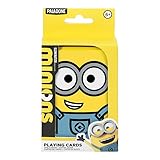 Paladone Minions Illustrierte Spielkarten – Offiziell Lizenziertes Ich Einfach Unverbesserliches Kartenspiel in Sammeldose, ikonische Charaktere mit Kevin Stuart & Bob, Geschenk für Fans