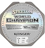 Angelschnur KONGER World Champion Fluorocarbon Coated 0,10-0,30mm/150m Monofile Schnur super stark ! (0,14mm / 3,45kg)