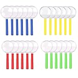 24 Stück Lupen Kinder Mini Lupe Kindergeburtstag Detektive Lupe Kinder Handlupefür Kinder aus Kunststoff Acryl Party, Kindergeburtstag Geschenk，Mini Kunststoff Handlupe für Kinder