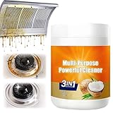 Multi-Purpose Powerful Cleaner for Kitchen, 2025 Neu Multifunktionaler Kraftreiniger für die Küche Edelstahlreiniger, Fleckenentferner für Edelstahl-Kochgeschirr Entfernt Eingebranntes (1)