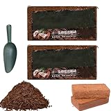 Coconut Coir Bricks,Organic Coconut Coir for Plants, Premium Coco Coir, High Expansion for Flowers, Herbs, and Planting - Renewable Coconut Soil (2Pcs)