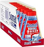 SOMAT 5in1 Intensiv-Maschinenreiniger (8 x 250 ml), Spülmaschinenreiniger flüssig zur Tiefenreinigung, mit Entkalkungsfunktion für hygienische Sauberkeit und längere Lebensdauer