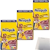 Nestle Kakaopulver Originalbeutel 3er Pack (3x700g Packung) + usy Block