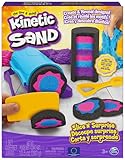 Kinetic Sand Slice n Surprise Set - mit original magischem kinetischem Sand aus Schweden in 3 Farben und 7 Werkzeugen für tolle Muster, ideal für Indoor-Sandspiel, für Kinder ab 3 Jahren