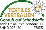 medisana HU 665 Wärmeunterbett, 150 x 80 cm, Abschaltautomatik, Überhitzungsschutz, 3 Temperatursstufen, waschbar, Matratzenheizung für alle gängigen Matratzen geeignet, Weiß