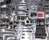 Comioke Dichtmasse Motor, Dichtmasse, 100g Motordichtmasse Schwarz, Zylinderkopfdichtung Dichtmittel, Flüssigdichtung, Getriebe Motor Dichtung Ölwanne, Dichtungs-Additiv, Regeneriert Dichtungen