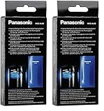 Panasonic WES4L03-803 Reinigungsmittel für ES-LS9A, ES-LV9U, ES-LV9Q, ES-LV9N, ES-LV97, ES-LV95 & ES-RT87 Elektrorasierer, 3er-Pack (Packung mit 2)