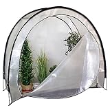 Videx Winterschutzelt Ice Extreme | Frostschutzhaus | H: 175 x L: 200: x B: 85 cm | Iso-Noppenfolie | Pflanzen überwintern | mobiles Gewächshaus| ganzjährig nutzbar