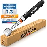 Hansewerk® original Stabmagnet Magnetstab Teleskopmagnet ausziehbar Magnetheber pick-up 80 cm teleskop stab stark magnet magnetstange stift werkzeug (1)