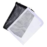 BESPORTBLE Nylon Filterbeutel Für Aquarium Und Gartenteich Kordelbeutel Weiß Und Schwarz Je Für Effektive Filtration Und Wasserreinigung