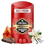 Old Spice Epic Legend Deostick für Männer 50 ml, 24/7 Frischhh bei täglicher Anwendung, Duft in Parfumqualität, 0 Prozent Aluminiumsalze