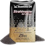 Samore 25 kg Strahlmittel Strahlmaster 0,2-0,5 mm