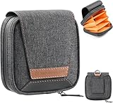 K&F CONCEPT 4 Stück Taschen für Kamera Filter 4-in-1 Filter-Taschen 4Pcs Objektivfilter Tasche Bis zu 95 mm