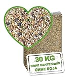 MeineHennen KÖRNER VITAL 30 kg, Premium Hühnerfutter und Wachtelfutter, Körnerfutter, Geflügelfutter, Hennenfutter. Alleinfutter für Hühner, Wachteln, Legehennen