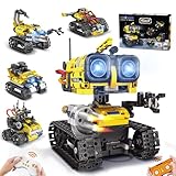 CUBIMANA Technik Roboter Bauspielzeug für Kinder - 5 in 1 App & Fernsteuerung Technik Spielzeug, Wall Robot/Engineering/Mech Scorpion Spielzeug, Geschenke für Jungen Mädchen ab 10 Jahre (560 Stück)