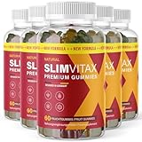 Slimvitax Premium Gummies | Nahrungsergänzungsmittel für Männer und Frauen | 60 Fruchtgummis pro Dose 5x