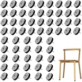 Filzgleiter Schrauben, 60 Stück Filzgleiter Nagel,Stuhlgleiter Für Fliesen,Stuhlgleiter Parkett,Filzgleiter Zum Schrauben,Stuhlgleiter Zum Schrauben,Filzgleiter Für Stühle Zum Schrauben