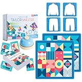 CHANGYUE Schneider Master Brettspiel Grafische Farbform Matching Game Geschenke (Zwischenprodukt)