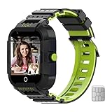 Getfitsoo 4G-Videoanruf-Smartwatch für Kinder (GMKT12S schwarz)