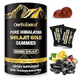 Shilajit Gummies - Shilajit Gold Gummies 3000 mg Sex | shilajit gummibärchen with Ashwagandha/Black Musli/Gokshura | 100% vegan und frei von Tierversuchen | Shilajitt Bio Supplement 60 Stück