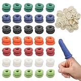 BORISCA 70 Stück Fingerverband, 35 Fingerlinge Verband + 35 Gummi-Fingerhülsen, Fingerpflaster Atmungsaktiv Fingerkuppenverband Finger Elastisch Bob Fingerschutz Bei Verletzung verwendet