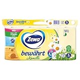 Zewa Toilettenpapier 3-lagig 8X150 Blatt Kamille