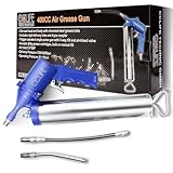 CCLIFE Druckluft Fettpresse 6000 PSI Schmierung Pneumatisch Schmierpresse | 1/4' BSP Lufteinlass