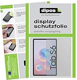 dipos I 2X Schutzfolie matt kompatibel mit Samsung Galaxy Tab S6 Folie Displayschutzfolie