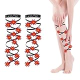 Butterfly Leg Wraps,Elastische Party Strumpfhalter Kreuzbandage | Verstellbare Elastische Accessoires Oberschenkelhalter Reiseaccessoires für Frauen Mädchen