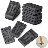Möbel-Nivellierpads, 20-Pack-flexible Gummi-Tisch-Nivellier-Unterlegscheiben für Heimwerker - Nivellierkeile, Schrank-Unterlegscheiben, Tischbein-Nivellierer