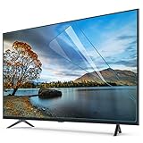 XQHD TV-Bildschirmschutz Entspiegelt 47-58 Zoll, Mattierter Film, Anti-Blaulicht, Anti-Fingerabdruck-Film Zur Linderung von Augenermüdung für LCD, LED, OLED, QLED 4K HDTV,Matte-50in(1101X620) mm