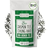 KLUIZ Bio Jasmintee Chung Hao - Grüner Tee I 100 Gramm Jasmin Grüner Tee I Organic Green Tea